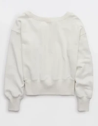 Aerie Go-To Off The Shoulder Sweatshirt