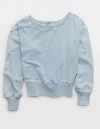 Aerie Go-To Off The Shoulder Sweatshirt