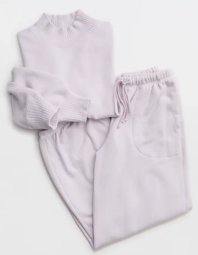 Aerie Layover Mockneck Sweatshirt