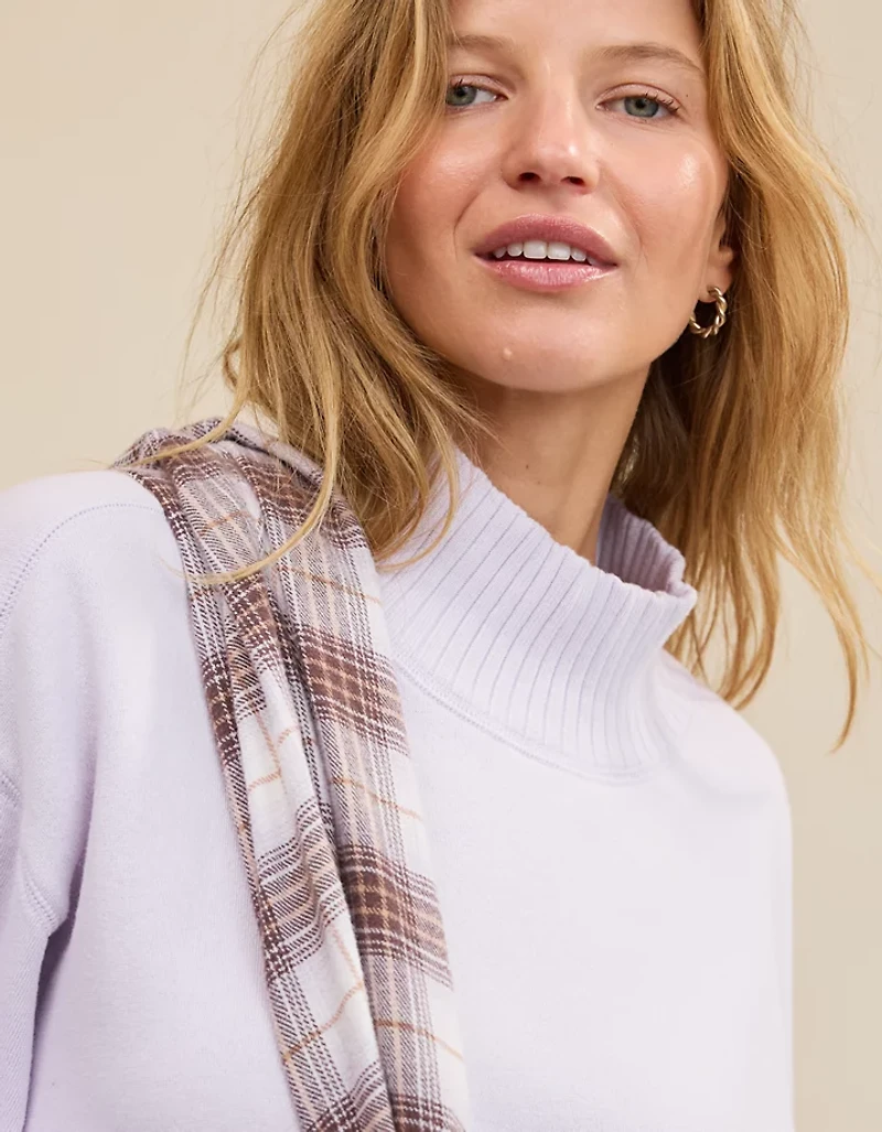 Aerie Layover Mockneck Sweatshirt