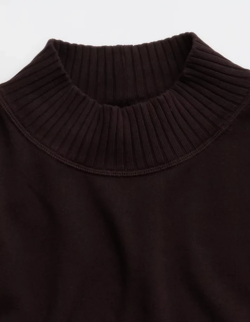 Aerie Layover Mockneck Sweatshirt