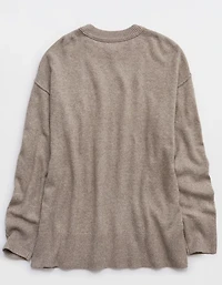Aerie Softest Luxe Crew Sweater