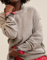 Aerie Softest Luxe Crew Sweater