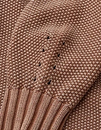 Aerie Vintage Cotton V Neck Sweater