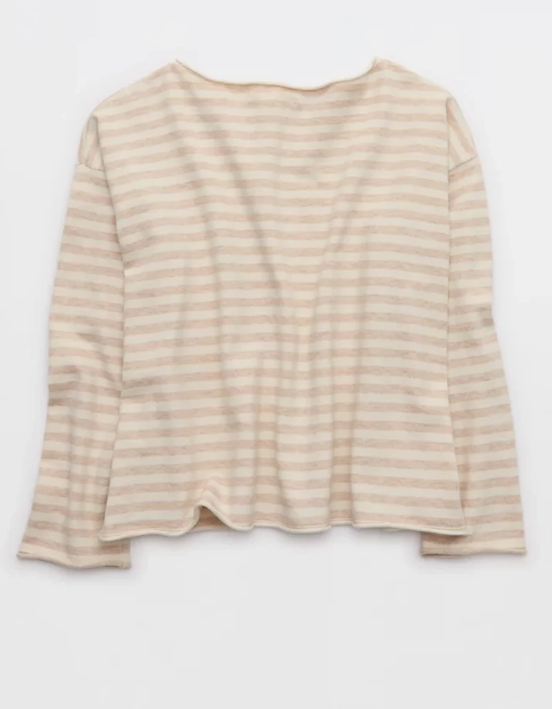 Aerie Sunday Soft Boatneck Sweater