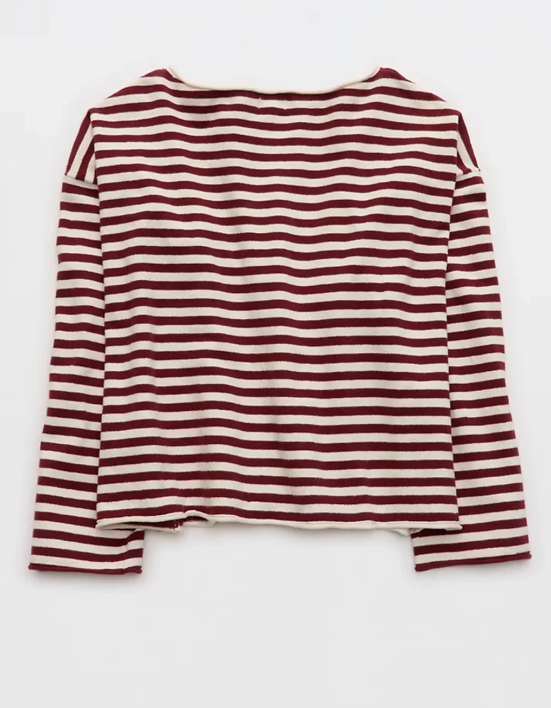Aerie Sunday Soft Boatneck Sweater