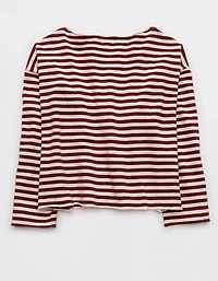 Aerie Sunday Soft Boatneck Sweater