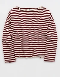 Aerie Sunday Soft Boatneck Sweater