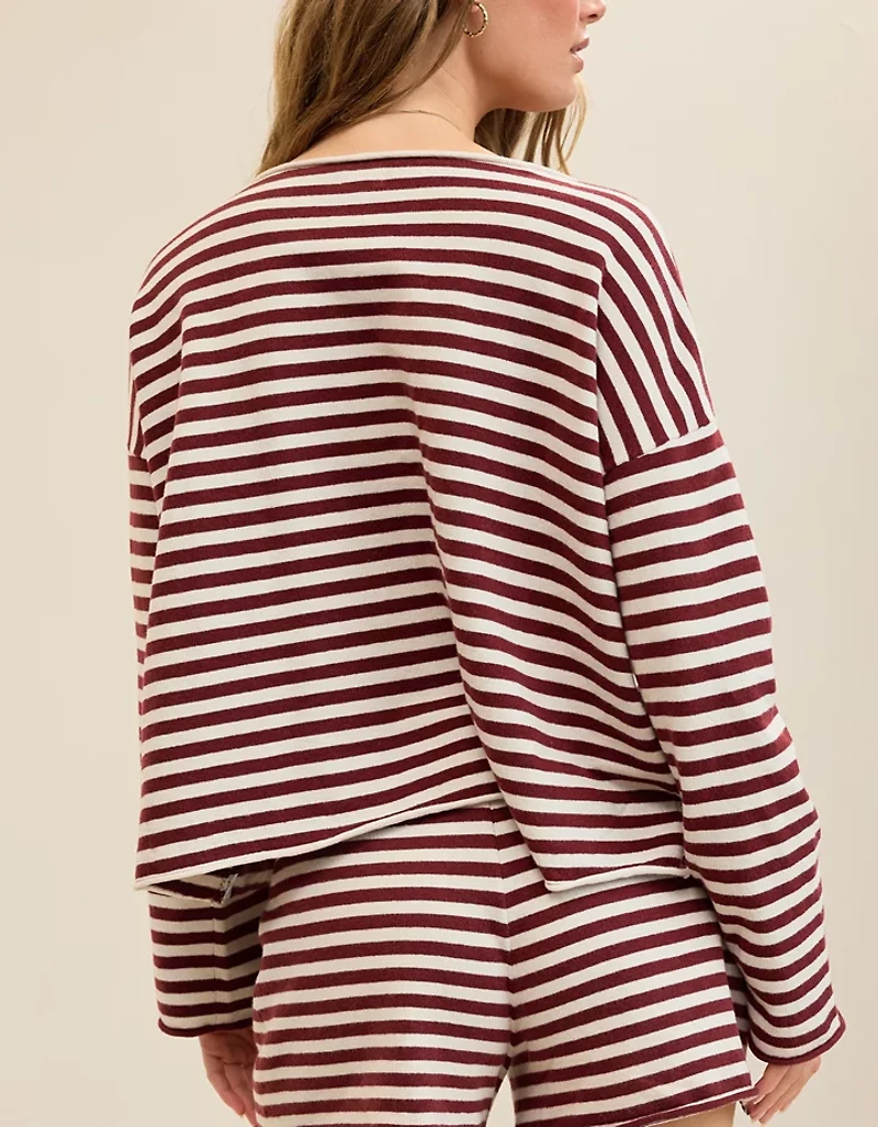 Aerie Sunday Soft Boatneck Sweater