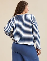 Aerie Sunday Soft Boatneck Sweater