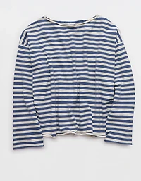 Aerie Sunday Soft Boatneck Sweater