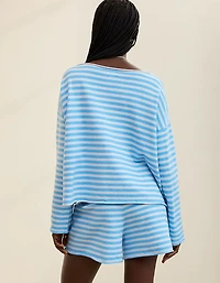 Aerie Sunday Soft Boatneck Sweater