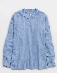 Aerie Like Candy Crew Sweater
