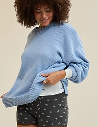 Aerie Like Candy Crew Sweater