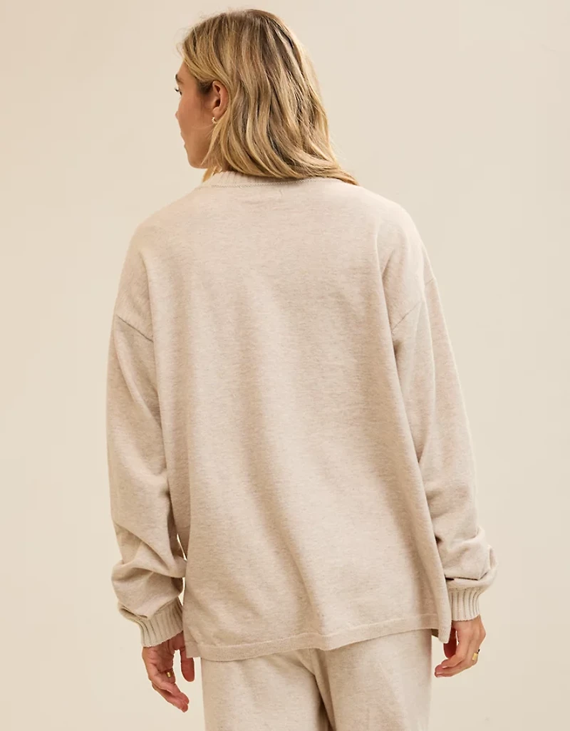 Aerie Sunday Soft Crew Sweater