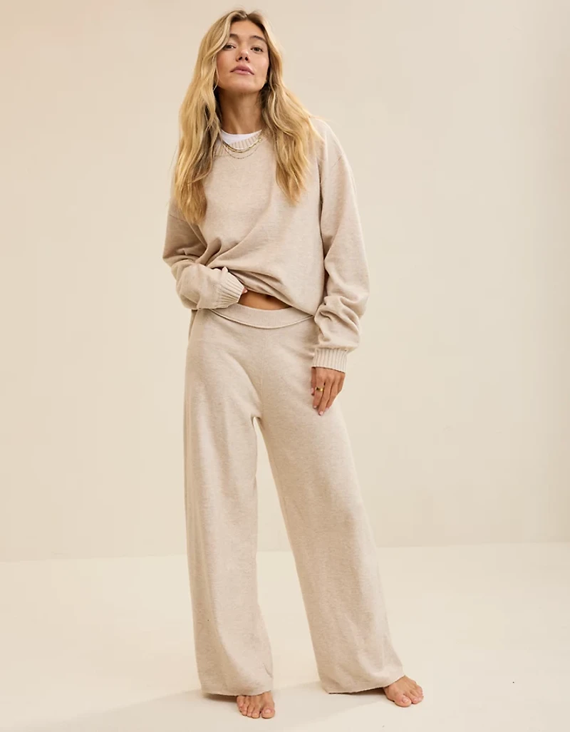 Aerie Sunday Soft Crew Sweater