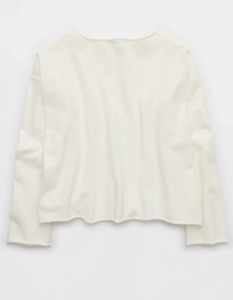 Aerie Sunday Soft Boatneck Sweater