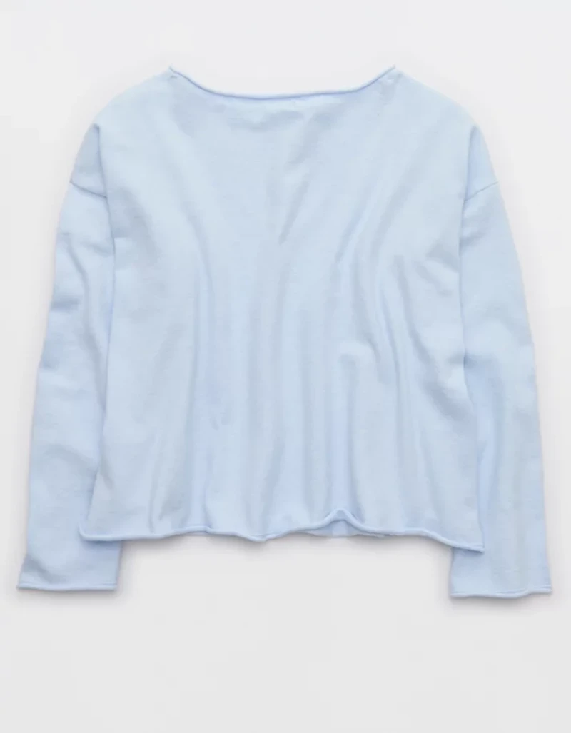 Aerie Sunday Soft Boatneck Sweater