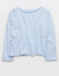Aerie Sunday Soft Boatneck Sweater