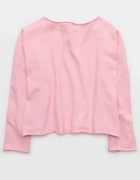 Aerie Sunday Soft Boatneck Sweater