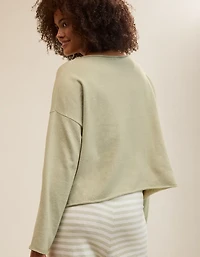 Aerie Sunday Soft Boatneck Sweater