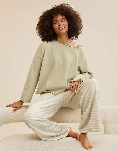 Aerie Sunday Soft Boatneck Sweater