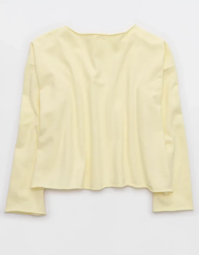 Aerie Sunday Soft Boatneck Sweater