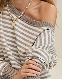 Aerie Sunday Soft Off-The-Shoulder Sweater