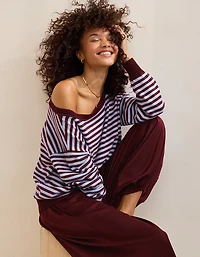 Aerie Sunday Soft Off-The-Shoulder Sweater