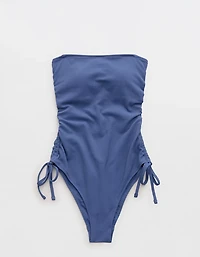 Aerie Pique Cheeky One Piece Swimsuit