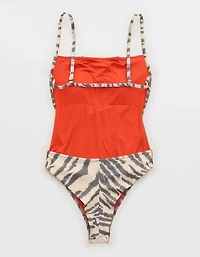 Aerie Happy Cheeks One Piece Swimsuit