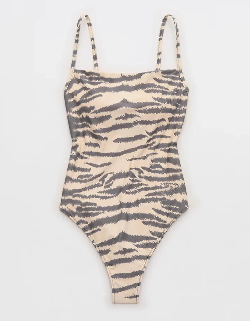 Aerie Happy Cheeks One Piece Swimsuit