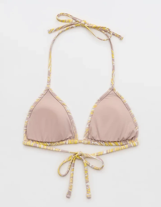 Aerie String Triangle Bikini Top