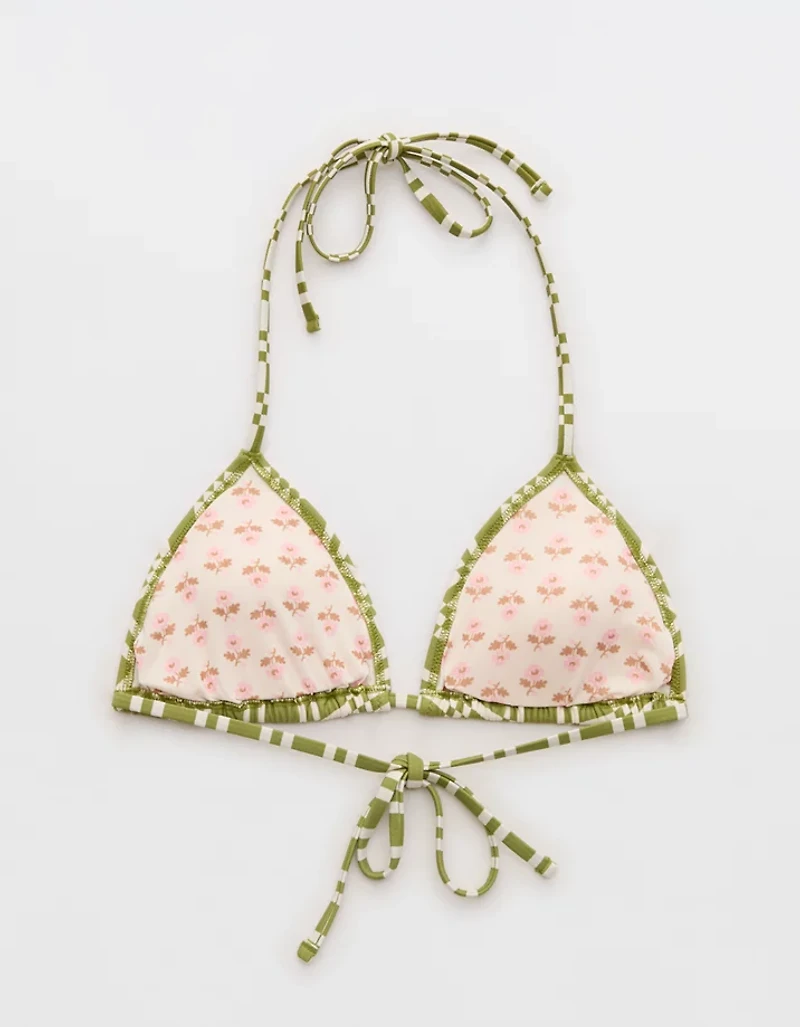 Aerie String Triangle Bikini Top