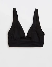 Aerie Plunge Longline Triangle Bikini Top