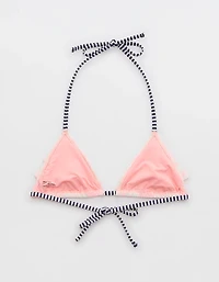 Aerie Ruffle String Triangle Bikini Top