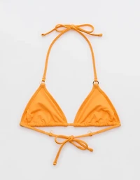 Aerie Shine Rib String Triangle Bikini Top