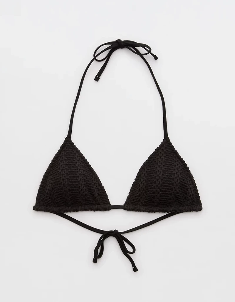 Aerie The Sun-Lover Crochet Bikini Top