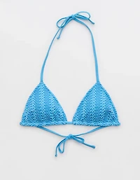Aerie The Sun-Lover Crochet Bikini Top