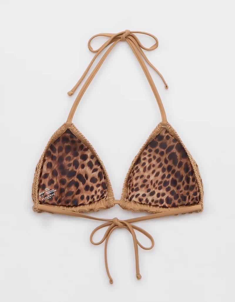 Aerie The Sun-Lover Crochet Bikini Top