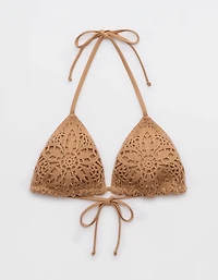 Aerie The Sun-Lover Crochet Bikini Top
