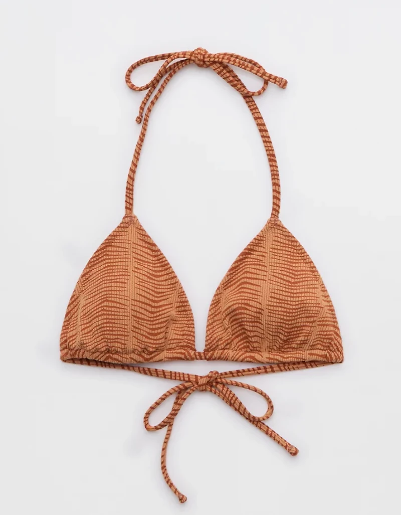Aerie The Sun-Lover Jacquard Bikini Top