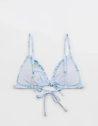 Aerie Ruffle String Bikini Top