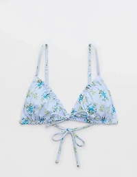 Aerie Ruffle String Bikini Top