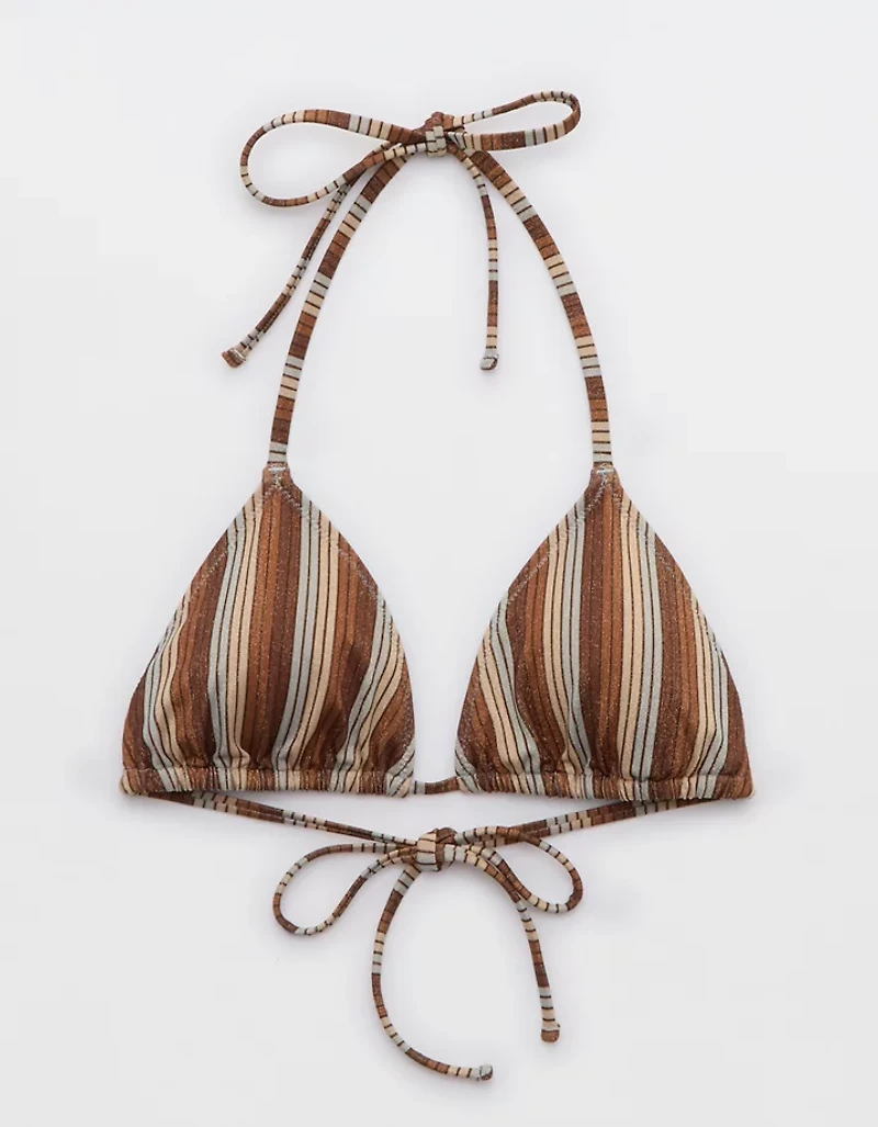 Aerie The Sun-Lover Sparkle Bikini Top