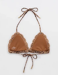 Aerie The Sun-Lover Crochet Trim Bikini Top