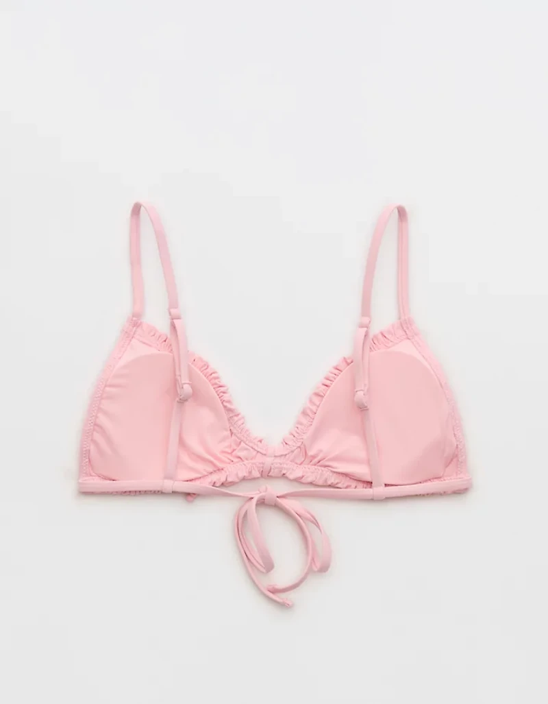 Aerie Ruffle Triangle Bikini Top