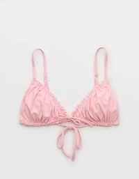 Aerie Ruffle Triangle Bikini Top