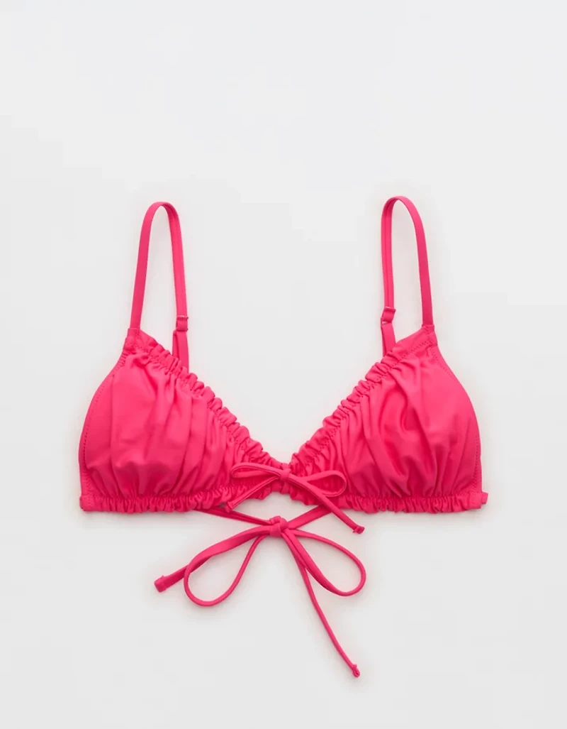 Aerie Ruffle Triangle Bikini Top