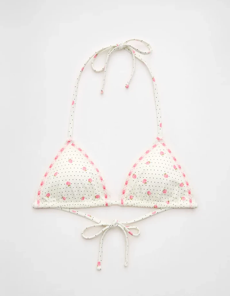 Aerie String Triangle Bikini Top